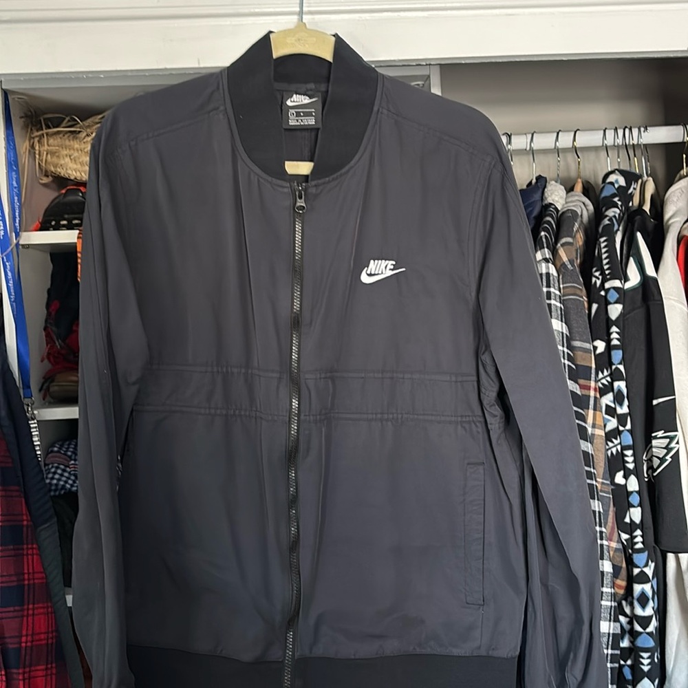 Nike Black Bomber Jacket